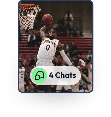 guy dunking basketball